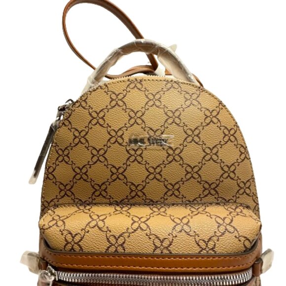 NWT Nine West Vander Mocha Backpack - Picture 4 of 7